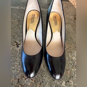 Michael Kors Black Patent Heels